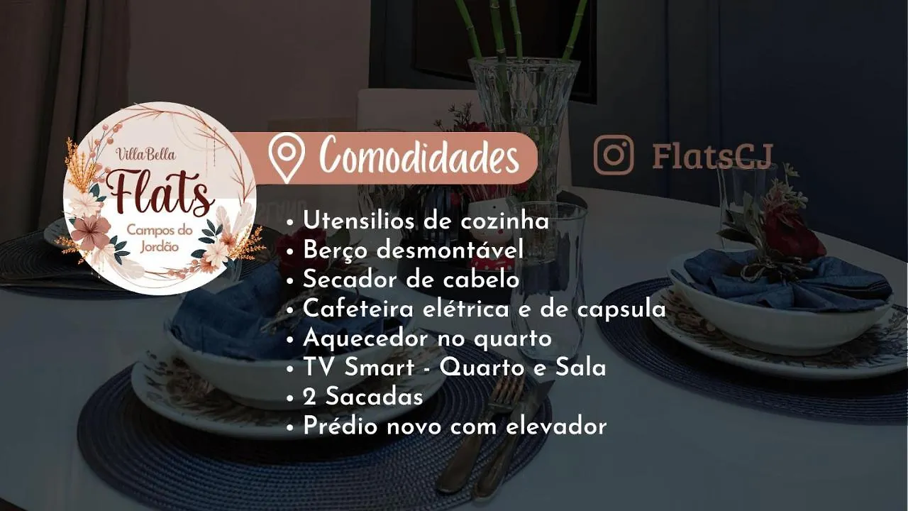 Lägenhet Ape Encantador Perto Do Centro Turistico Capivari Campos do Jordão